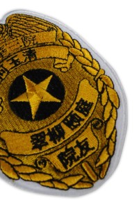 EB008 Design Armband Badge Badge Computer Embroidery Chapter logo Donghua Third Hospital Embroidery Chapter Store back view